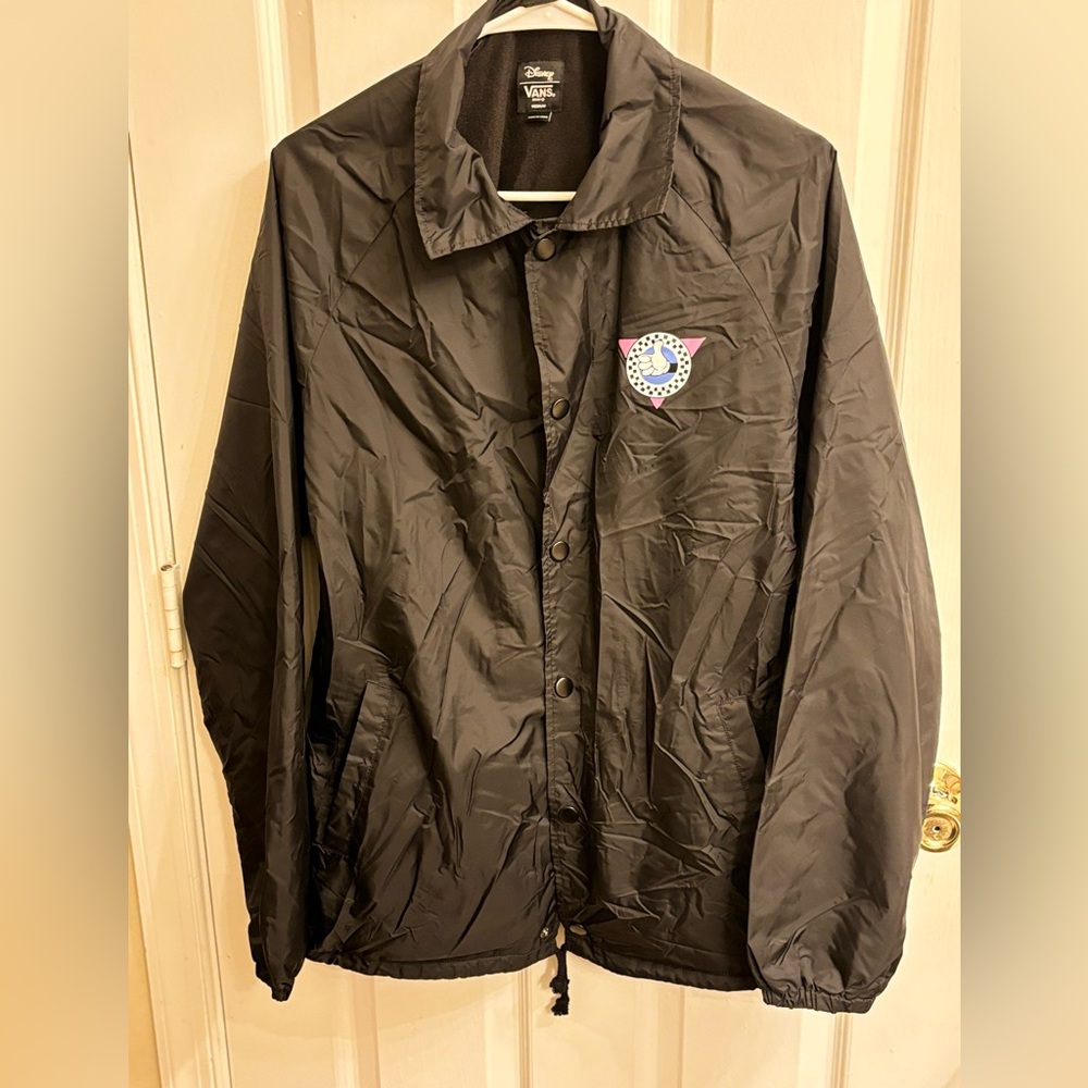 VANS windbreaker Torrey Disney Mickey Mouse 80’s Torrey Coaches Jacket Medium